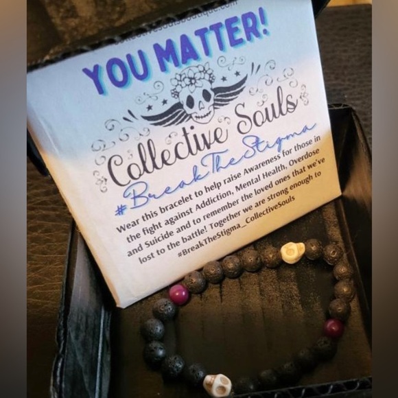 #BreakTheStigma_CollectiveSouls “You Matter” Bracelet unisex - Picture 1 of 1